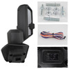 For 2019-2022 GMC Sierra 1500 Power Heated Smoke Towing Mirror w/LED Turn Signal
