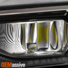 For 2021-2024 Audi Q5/SQ5 Full LED Projector Black Headlights Pair w/ non-Matrix
