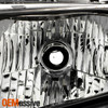 For 2015-2017 Honda Fit Halogen Headlights Headlanp OE Style ALL Black Housing