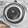 For 2011-2014 Chrysler 300 [HID W/O AFS] Chrome Projector Headlight Driver Side