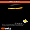 For 25-26 Chevy Suburban/Tahoe LED Projector Black Headlights Pair w/ DRL Signal