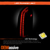 For 2014-2019 Cadillac CTS Chrome Red Tail Light Right w/LED Turn Signal+Running