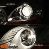 For 2011-2021 Peterbilt 579 587 Halogen Type Projector Headlight Chrome Driver