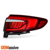 For 2018-2021 Buick Enclave Halogen Chrome Red Tail Light Outer Right w/LED Tube