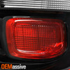 For 2022-2026 Jeep Compass Halogen Black Red Tail Light Outer Left w/LED Running