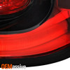 For 2022-2026 Jeep Compass Halogen Black Red Tail Light Outer Left w/LED Running