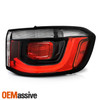 For 2022-2026 Jeep Compass Halogen Black Red TailLight Outer Right w/LED Running