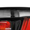 For 2022-2026 Jeep Compass Halogen Black Red TailLight Outer Right w/LED Running