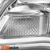 For 2014-2017 Buick Regal Sedan [Halogen Type] Projector Chrome Headlights Pair