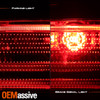 For 2024-2025 Toyota Grand Highlander Black Trim LED Tail Light Outer Passenger