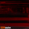 For 2024-2025 Toyota Grand Highlander Black Trim LED Tail Light Outer Assembly