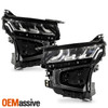 For 21-23 Chevy Tahoe/ Suburban LED Beam Black Headlights Pair w/ Halogen Signal
