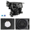 For 21-23 Chevy Tahoe/ Suburban LED Beam Black Headlights Pair w/ Halogen Signal