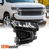 For 21-23 Chevy Tahoe/ Suburban LED Beam Black Headlight Right w/ Halogen Signal