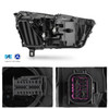 For 2019-2024 Audi A3 [Full LED] Projector Black Headlights Pair w/ AFS Signal