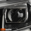For 2019-2024 Audi A3 [Full LED] Projector Black Headlights Pair w/ AFS Signal