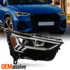 For 2019-2024 Audi A3 Full LED Projector Black Headlight Passenger w/ AFS Signal