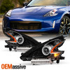 For 2015-2020 Nissan 370Z HID Type Projector Black Headlights Pair w/ DRL Signal