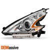 For 2015-2020 Nissan 370Z HID Type Projector Chrome Headlight Left w/ DRL Signal