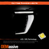 For 2025-2026 GMC Yukon XL AT4 FULL LED DRL Tube Projector Black Headlight Left