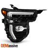 For 2023-2026 GM Canyon FULL LED DRL Tube Signal Projector Black Headlight Right