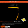 For 2023-2026 GMC Canyon FULL LED DRL Tube Signal Projector Black Headlight Left