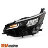 For 2024-2025 Toyota Sienna LE XLE [FULL LED] Lo-Hi Beam Black Headlight Driver