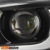 For 2022-2025 Mazda CX-5 Projector Black Headlight Driver w/Full LED DRL Non-AFS