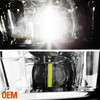 For 2025-2027 Nissan Frontier [Full LED] Clear Fog Lights Pair w/ Bracket Switch