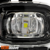 For 2023-2026 Nissan Armada [Full LED] Clear Fog Lights Pair w/ Bracket Switch