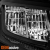 For 2024-2025 Toyota Sienna LE XLE [FULL LED] Lo-Hi Beam Black Headlights Pair