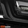 For 2024-2025 Toyota Sienna LE XLE [FULL LED] Lo-Hi Beam Black Headlights Pair