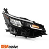 For 2024-2025 Toyota Sienna LE XLE FULL LED Lo-Hi Beam Black Headlight Passenger