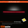 For 2022-2024 Toyota GR86 / Subaru BRZ LED Rear Bumper Lights w/ Fog Lamp Black