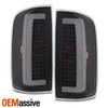 For 2015-2022 Chevy Colorado/ GMC Canyon LED Light Bar Tail Light Black Smoked