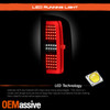 For 2015-2022 Chevy Colorado/ GMC Canyon LED Light Bar Tail Light Black Smoked