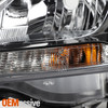 For 2015-2017 Subaru Legacy/Outback Halogen Projector Headlight Black Driver