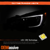 For 2015-2017 Subaru Legacy/Outback Halogen Projector Headlight Black Assembly