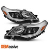 For 2013-2015 Toyota Avalon Halogen Headlight Assembly Headlamp Black Pair/Set