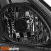 For 2009-2014 Honda Fit Halogen Type Headlight Iron Grey Passenger Assembly
