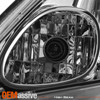 For 2009-2014 Honda Fit Halogen Type Headlight Chrome Housing Driver Assembly