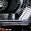 For 2015-2018 Nissan Murano Halogen w/DRL Projector Headlight Passenger Black