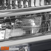 For 2013-2016 Nissan Pathfinder Halogen Type Headlights Headlamp Chrome Assembly