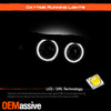 For 2011-2013 BMW X3 F25 HID Type Projector Black Headlights Pair w/ AFS LED DRL