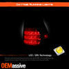 For 2003-2009 Toyota 4Runner Tail Lights Rear Brake Black Smoked Lamp OE Style