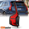 For 2025-2027 Volvo XC90 Full LED Tail Light OE Style Driver Side Black Trim