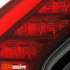 For 2025-2027 Volvo XC90 Full LED Tail Light OE Style Driver Side Black Trim
