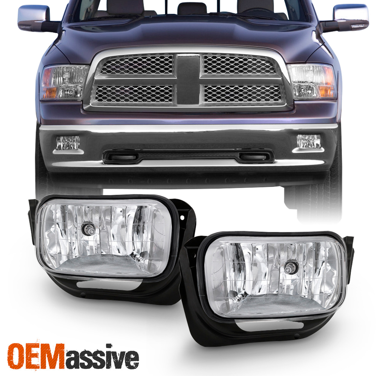 ram 1500 fog light bracket