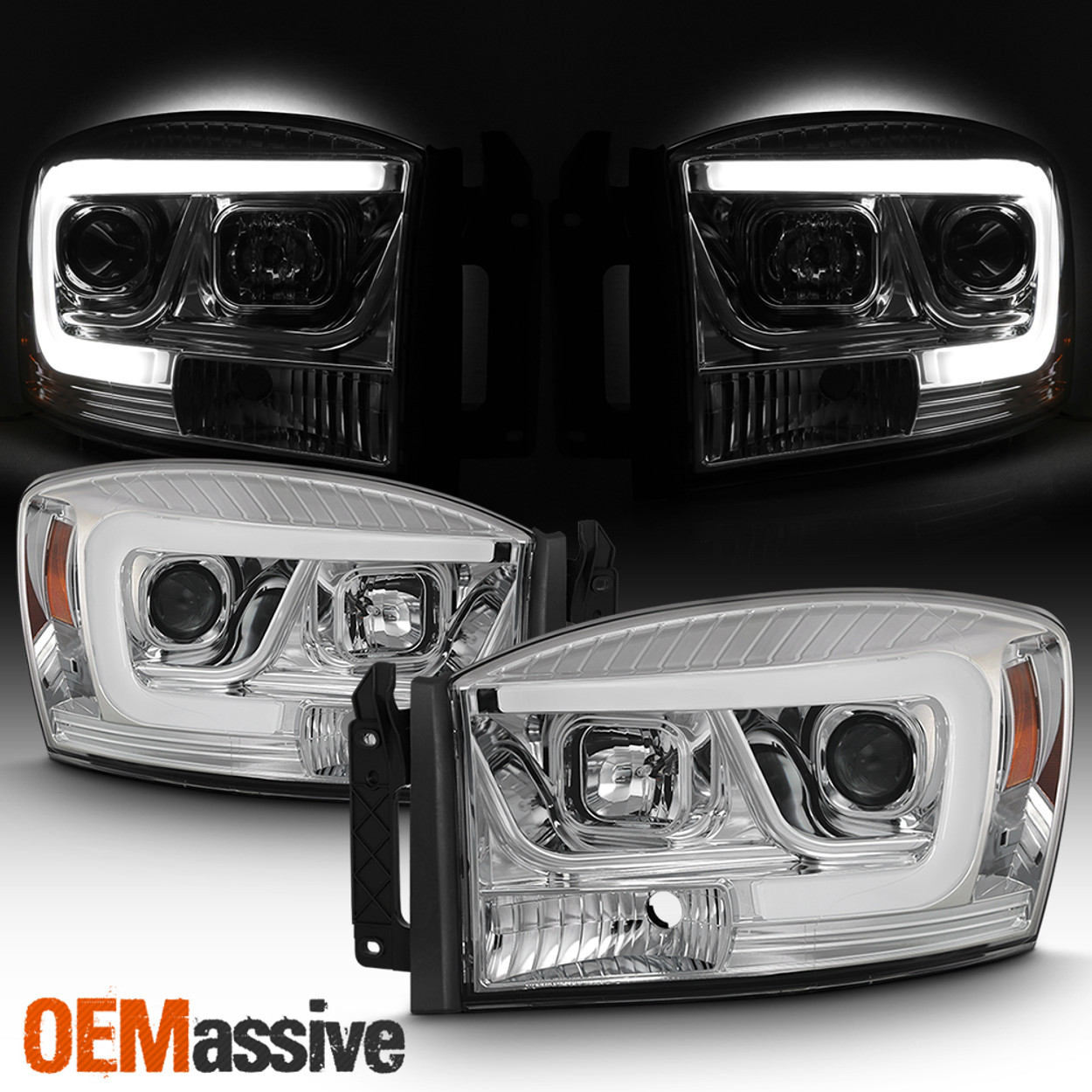 2008 dodge ram oem headlights