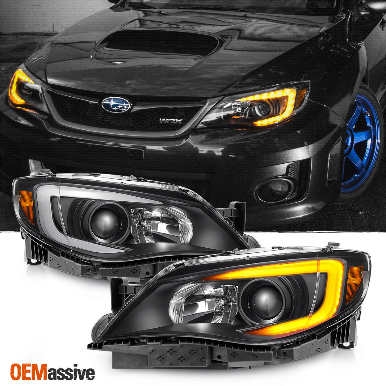 2011 sti headlights